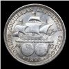 Image 3 : ***Auction Highlight*** 1893 Columbian Old Commem Half Dollar 50c Graded ms65+ BY SEGS (fc)