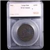 Image 4 : ***Auction Highlight*** 1812 Large Date Classic Head Large Cent 1c Graded vf25 details By SEGS (fc)