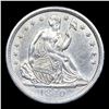Image 2 : ***Auction Highlight*** 1840 No Drapery Seated Liberty Half Dime 1/2 10c Graded Select Unc BY USCG (