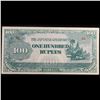 Image 2 : 1944 Myanmar (Japanese WWII Occupation) 100 Rupees "JIM" Note P#?17b Grades Select CU