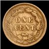 Image 3 : 1859 Indian Cent 1c Grades Select AU