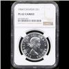 Image 2 : NGC 1964 Canada Dollar $1 Graded ms62 pl By NGC