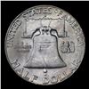 Image 3 : 1952-s Franklin Half Dollar 50c Grades GEM Unc