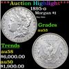 ***Auction Highlight*** 1895-o Morgan Dollar $1 Grades Select AU (fc)