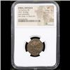 Image 2 : NGC Ca. 1st Century BC Syria, Antioch AE21 Ancient Obv. Zeus, Rev. Standing Zeus Graded vf By NGC