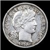 Image 2 : 1900-o Barber Dime 10c Graded au58 By SEGS
