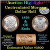 ***Auction Highlight*** 1879 & CC Uncirculated Morgan Dollar Shotgun Roll (fc)