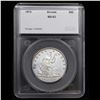 Image 4 : ***Auction Highlight*** 1874 Arrows Seated Half Dollar 50c Graded ms63 By SEGS (fc)