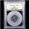 Image 4 : ***Auction Highlight*** 1877 Indian Cent 1c Graded xf BY USCG (fc)