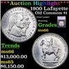 ***Auction Highlight*** 1900 Lafayette Lafayette Dollar $1 Graded ms66 By SEGS (fc)