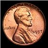 Image 2 : ***Auction Highlight*** 1957-p Lincoln Cent 1c Graded GEM++ RD BY USCG (fc)