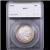 Image 4 : ***Auction Highlight*** 1907-d Barber Half Dollars 50c Graded ms63 BY SEGS (fc)