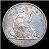 Image 2 : ***Auction Highlight*** 1860-p Seated Half Dollar 50c Graded ms64 BY SEGS (fc)