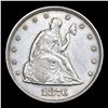 Image 2 : ***Auction Highlight*** 1876-p Twenty Cent Piece 20c Graded ms63+ By SEGS (fc)