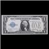 Image 2 : ***Auction Highlight*** **Star Note** 1928B $1 Blue Seal Silver Certificate "funnyback" Grades Selec