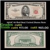Image 1 : 1953C $5 Red Seal United States Note Grades Choice CU
