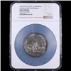 Image 2 : ***Auction Highlight*** NGC 1876 United States Centennial Medal, 58mm Oversized NGC Slab J-CM-11 WM 