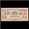 Image 2 : Dutch East Indies(Indonisia) Under Japanese (JIM) Occupation 1 Gulden  P# 123C Grades Select CU