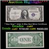 Image 1 : ***Auction Highlight*** **Star Note** 1935c $1 Blue Seal Silver Certificate Grades Gem++ CU (fc)