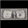 Image 2 : ***Auction Highlight*** **Star Note** 1935c $1 Blue Seal Silver Certificate Grades Gem++ CU (fc)