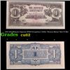 Image 1 : 1942-1945 Malaysia (Japanese WWII Occupation) 1 Dollar "Banana Money" Note P# M5c Grades Select CU