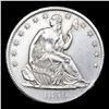 Image 2 : ***Auction Highlight*** 1859-s Seated Half Dollar WB-6 Medium 's' 50c Grades Choice+ Unc (fc)