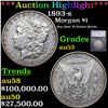 ***Auction Highlight*** 1893-s Morgan Dollar $1 Graded au53 BY SEGS (fc)