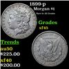 Image 1 : 1899-p Morgan Dollar $1 Grades xf+