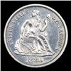 Image 2 : Proof ***Auction Highlight*** 1880 Seated Liberty Dime 10c Graded pr64+ cam By SEGS (fc)