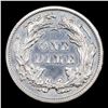 Image 3 : Proof ***Auction Highlight*** 1880 Seated Liberty Dime 10c Graded pr64+ cam By SEGS (fc)