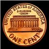 Image 3 : Proof 2000-s Lincoln Cent 1c Grades Gem++ Proof Red Deep cameo