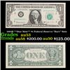Image 1 : 1963B **Star Note** $1 Federal Reserve "Barr" Note Grades Select AU