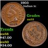 Image 1 : 1903 Indian Cent 1c Grades Select AU