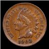Image 2 : 1903 Indian Cent 1c Grades Select AU