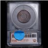 Image 5 : ***Auction Highlight*** 1805 Draped Bust Half Cent Small 5,Stems C-3 R-4 TOP POP! 1/2c Graded au58 B