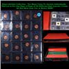 Image 1 : Page of 20 Different Date Lincoln Cents All Red, Most Gem! UNC or Better - Huge Liifetime Collection