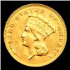 Image 2 : ***Auction Highlight*** 1874 Three Dollar Gold 3 Graded ms64 By SEGS (fc)