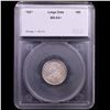 Image 4 : ***Auction Highlight*** 1821 Lg Date Capped Bust Dime 10c Graded ms64+ By SEGS (fc)