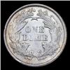 Image 3 : ***Auction Highlight*** 1873-p Open 3 Seated Liberty Dime 10c Graded ms64+ By SEGS (fc)