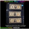 Image 1 : ***Auction Highlight*** Complete Set of North Africa Silver Certificates WWII Emergency Currency $1,