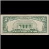 Image 3 : **Star Note** 1963 $5 Red Seal United States Note Grades vf++