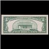 Image 3 : **Star Note** 1953A $5 Red Seal United States Note Grades Choice CU