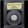 Image 4 : ***Auction Highlight*** 1835 Capped Bust Dime 10c Graded Choice AU/BU Slider BY USCG (fc)