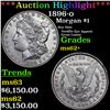 Image 1 : ***Auction Highlight*** 1896-o Morgan Dollar $1 Grades Select Unc (fc)