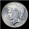 Image 2 : ***Auction Highlight*** 1927-d Peace Dollar $1 Graded ms63+ BY SEGS (fc)