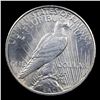 Image 3 : ***Auction Highlight*** 1927-d Peace Dollar $1 Graded ms63+ BY SEGS (fc)