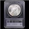 Image 5 : ***Auction Highlight*** 1927-d Peace Dollar $1 Graded ms63+ BY SEGS (fc)
