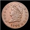 Image 2 : ***Auction Highlight*** 1808 Classic Head Large Cent S-279 1c Graded ms63+ bn                       