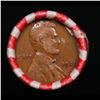 Image 2 : Mixed small cents 1c orig shotgun roll, 1920-p Lincoln Wheat Cent end, Lincoln Wheat Cent other end,