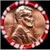 Image 2 : Shotgun Lincoln 1c roll, 1959-p 50 pcs Original Bank Wrapper.